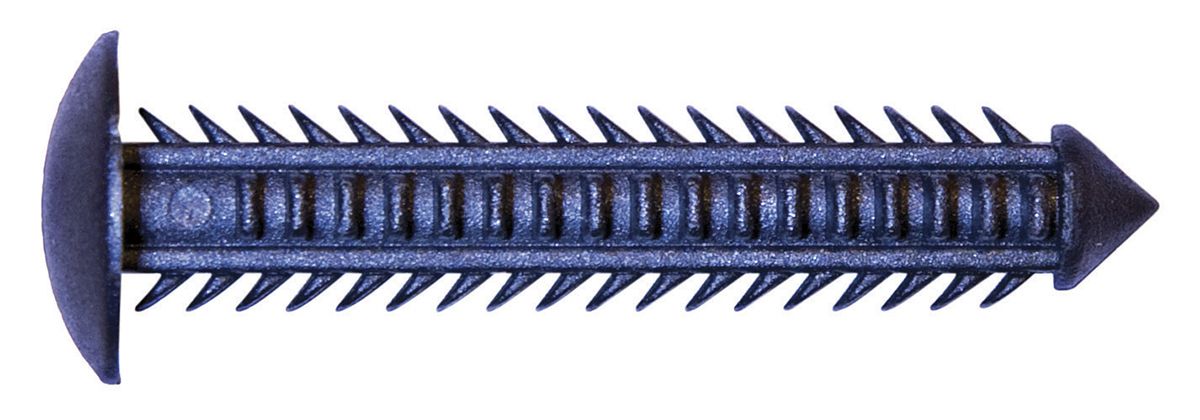 RS PRO Blue Plastic Wall Plug, 35mm Length, 6mm Fixing Hole Diameter