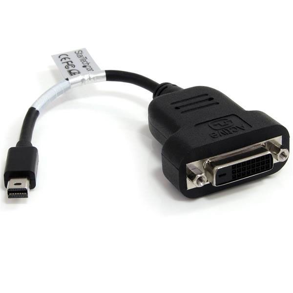 StarTech.com Mini DisplayPort to DVI Adapter, 120mm - 1920 x 1200