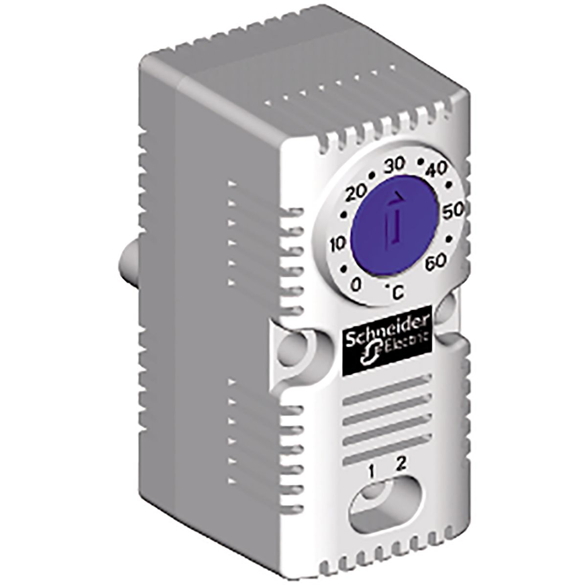 Schneider Electric ClimaSys CC NO Enclosure Thermostat, 250 V, 0 → +60 °C