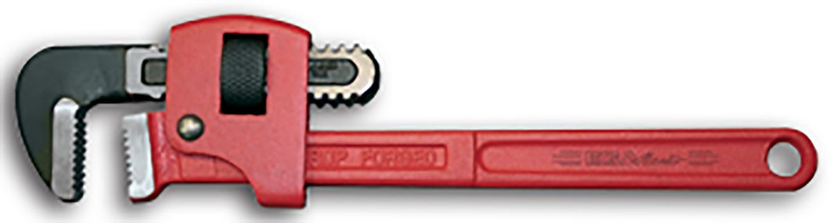 Ega-Master Pipe Wrench, 457.2 mm Overall Length, 50.8mm Max Jaw Capacity