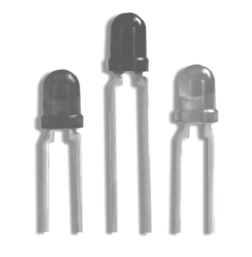 HLMP1503D0002 LED Vert, Traversant, 3 mm (T1), 2,1 V RS