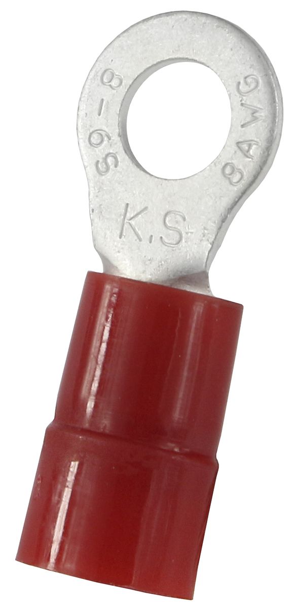 Rs Pro Insulated Ring Terminal Mm Stud Size To Mm Wire Size Red Rs