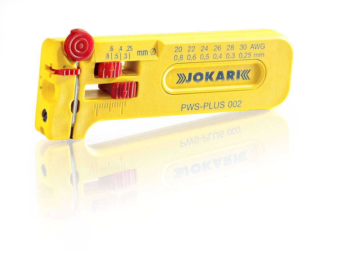 Jokari PWS-PLUS Series Wire Stripper, 0.25mm Min, 0.8mm Max