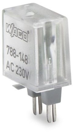 Wago Pluggable Function Module, RC Circuit for use with DC Relay