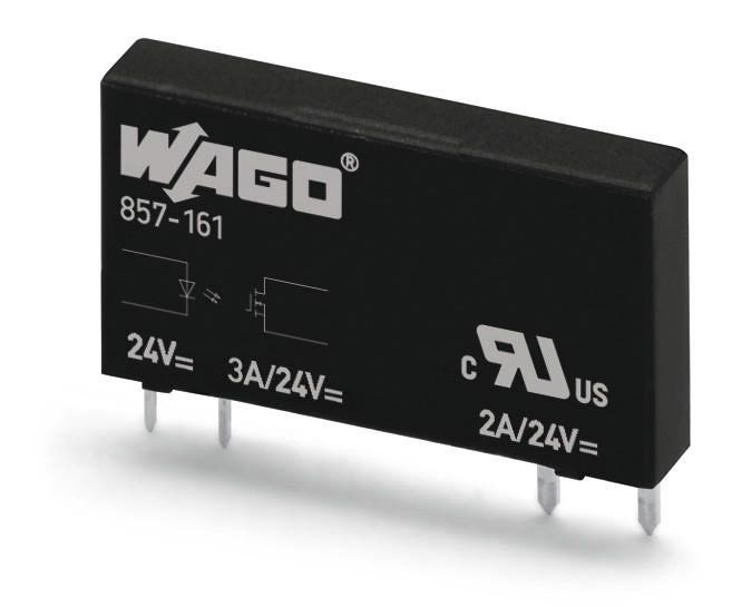 Wago Plug-In Mount Solid State Relay, 0.1 A Max. Load, 48 V dc Max. Load, 72 V dc Max. Control