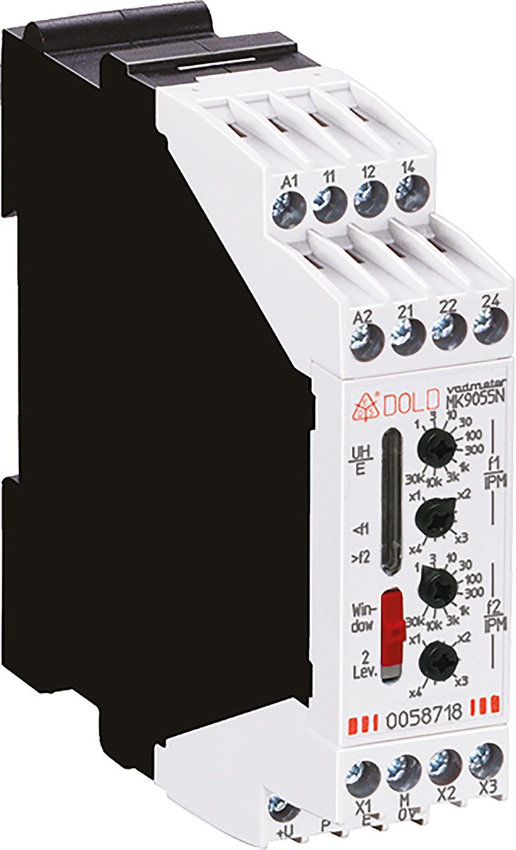 MK9055N.38/500 Dold DIN Rail Speed Monitoring Relay, DPDT RS