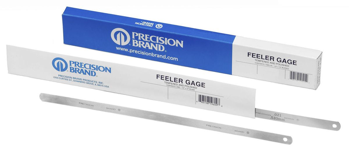 Precision Brand 09206 Feeler Gauge, Single Blade Blades