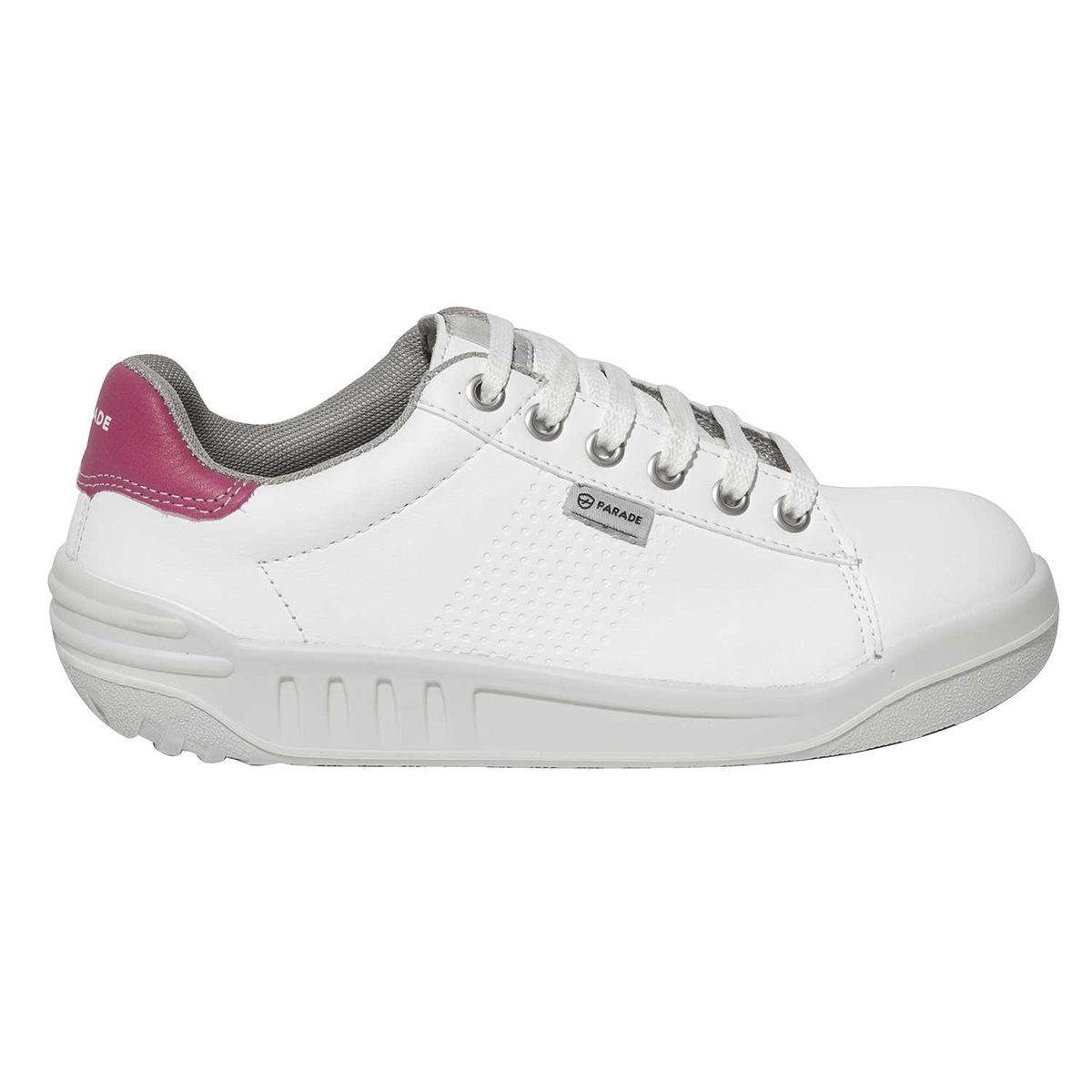 JAMMA 7824 39 Parade Jamma Unisex Black Toe Capped Safety Trainers 