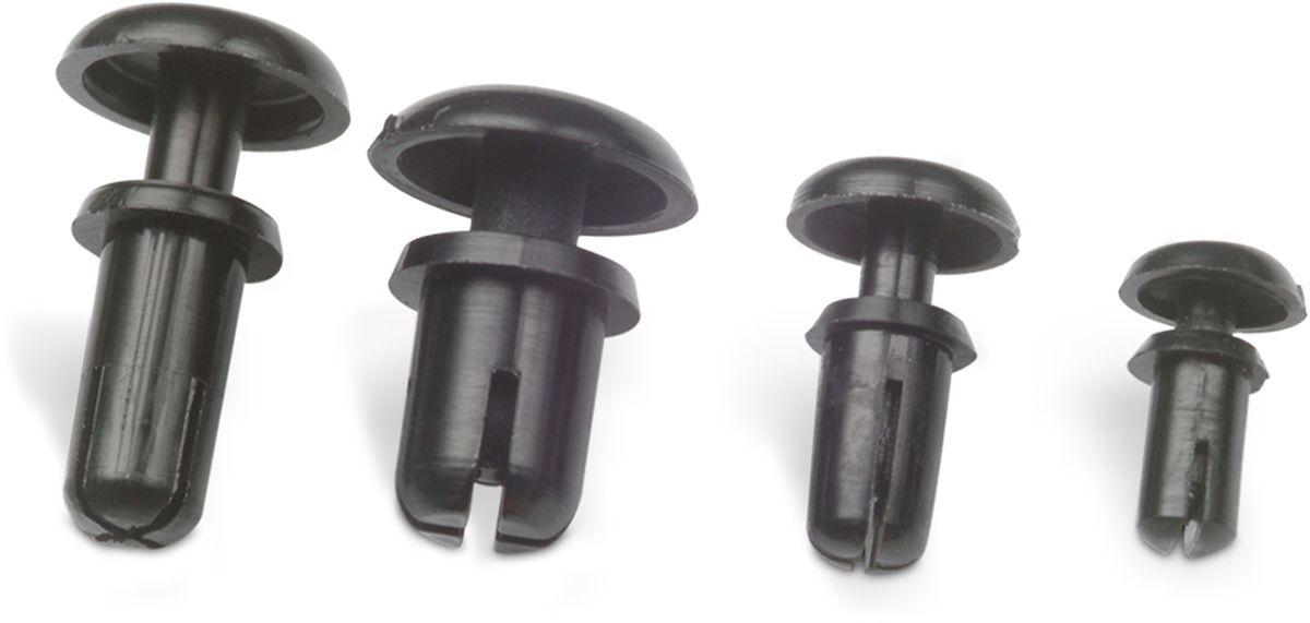 700974600, 10mm High Nylon Snap Rivet Support for 4mm PCB Hole, 8mm Base