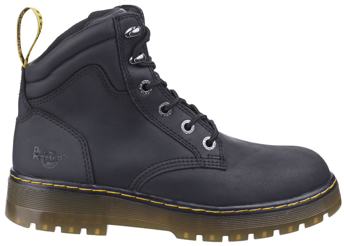 Brace Black 9/43 Dr Martens Brace Black Steel Toe Capped Safety Boots