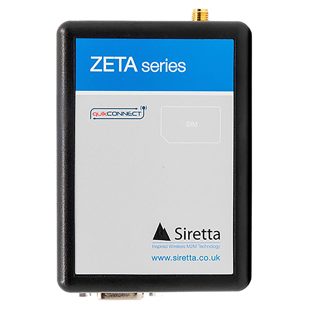 Siretta GSM & GPRS Modem ZETA-N-LTE(EU), 1800 (GSM, GPRS) MHz, 900 (GSM, GPRS) MHz, RJ12, RS232, SIM Card, SMA Antenna