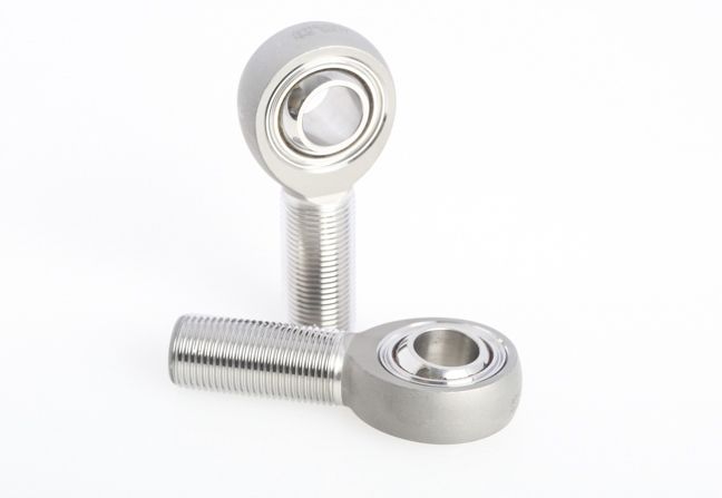 NMB 5/8-18 Male Stainless Steel Rod End, 12.7mm Bore, UNF Thread Standard, Male Connection Gender