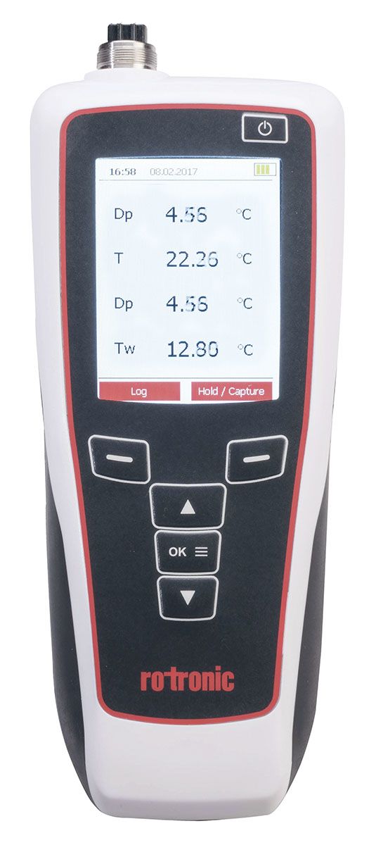 Roline HygroPalm HP32 Hygrometer, Typ Digitalhygrometer, absolut +200°C / 100%RH, ±0,2 K
