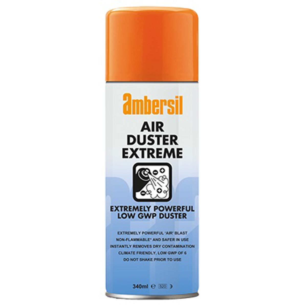 Bomboletta ad aria compressa Ambersil AIR DUSTER EXTREME da 340 ml