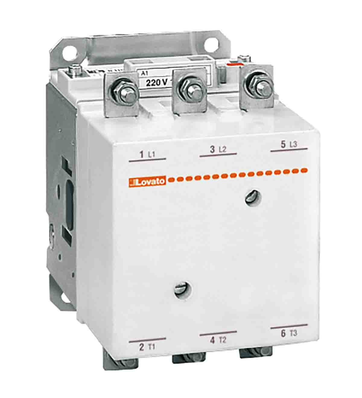 11B18000220 | Lovato B Contactor, 220 → 240 V Ac/dc Coil, 3 Pole, 185 A ...