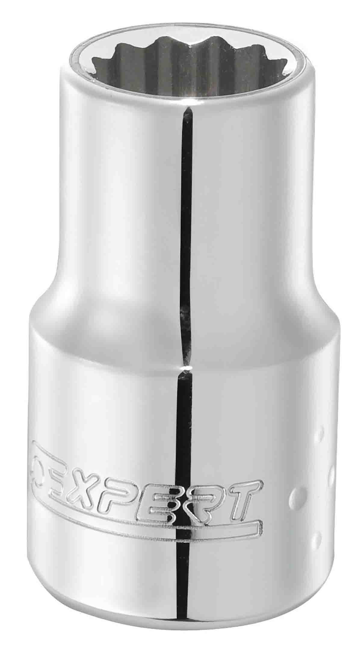 Expert by Facom 10mm Bi-Hex Socket With 1/2 in Drive , Length 38 mm