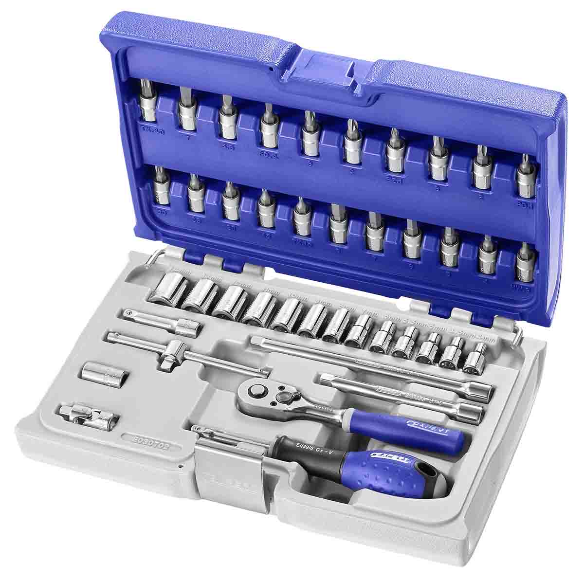 Expert by Facom E030702 42 Piece , 1/4 in Socket Set