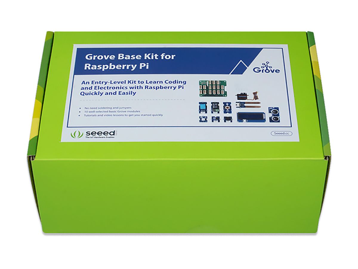Seeed Studio Grove Base Kit with 10 Grove Module Connectors for Raspberry Pi