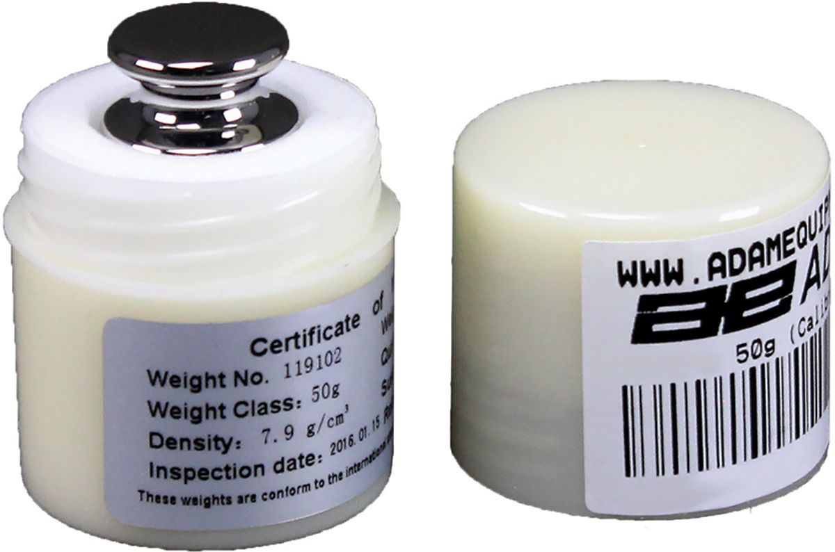 Adam Equipment Co Ltd 50g Weighing Scale 50 g Check Weight PreCal