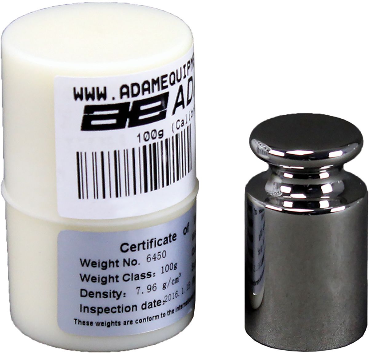 Kalibrační hmotnost F1 (100 g) pro Kalibrace přesných vyvážení Adam Equipment Co Ltd