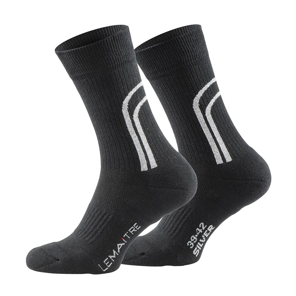 LEMAITRE SECURITE Black Socks, size 46 → 49