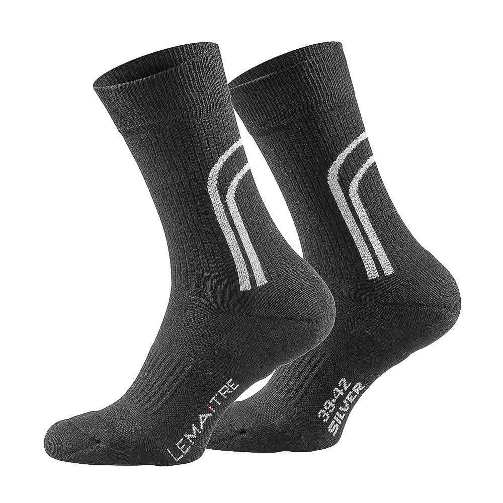 LEMAITRE SECURITE Black Socks, size 35 → 37