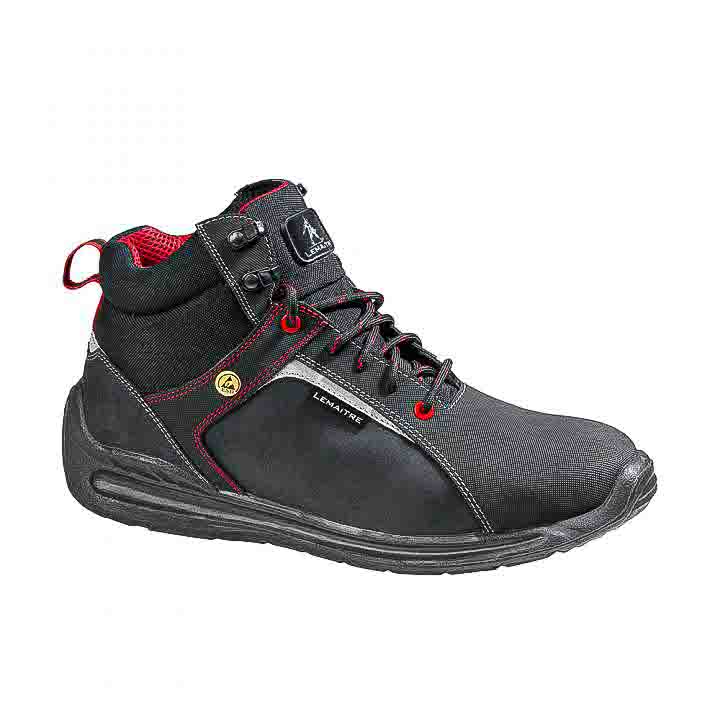 SUHIS30NR38 | LEMAITRE SECURITE SUPER X Black ESD Safe Steel Toe Capped ...