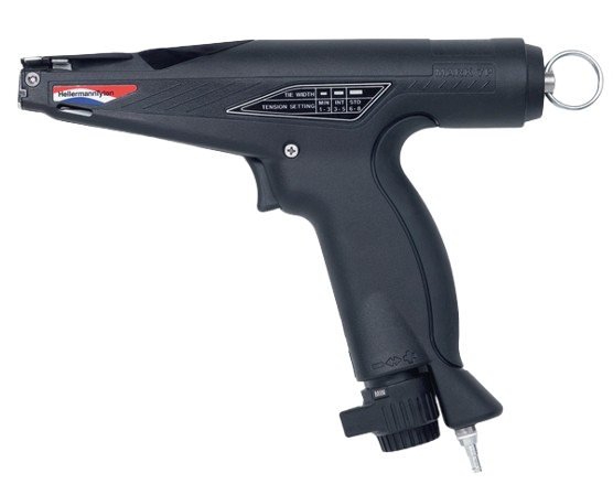 11007100 MK7PPLGFBK HellermannTyton Cable Tie Gun, 4.8mm Capacity RS