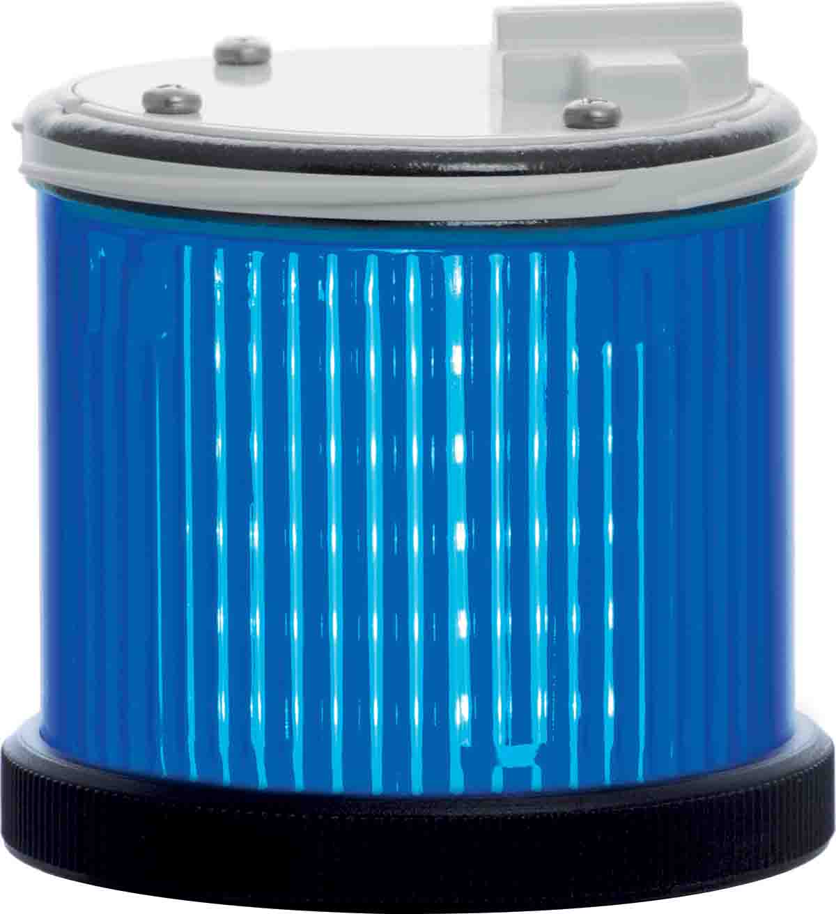 RS PRO Blue Multiple Effect Beacon Unit, 24 V ac/dc, LED Bulb, AC, DC, IP66
