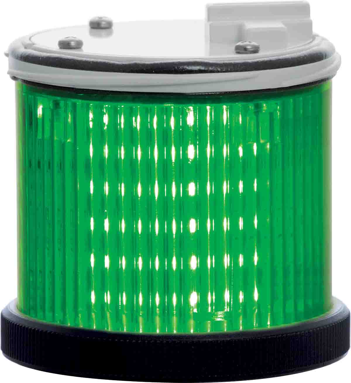 RS PRO Green Multiple Effect Beacon Unit, 110 V ac, LED Bulb, AC, IP66