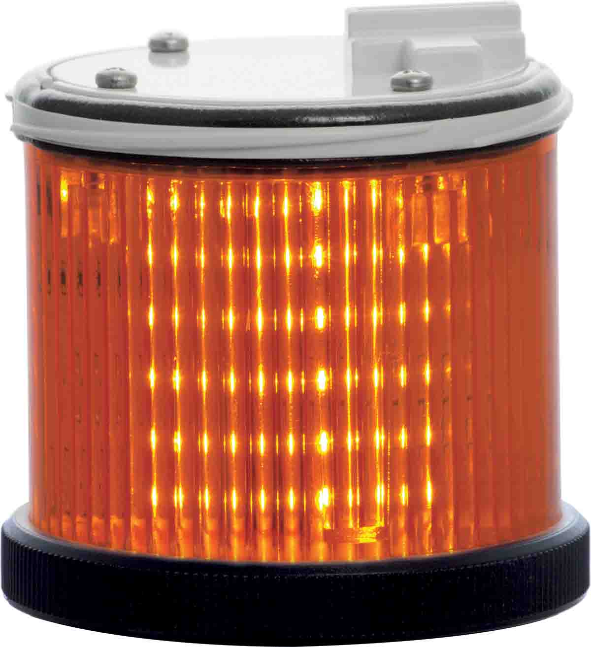 RS PRO Amber Multiple Effect Beacon Unit, 240 V ac, LED Bulb, AC, IP66