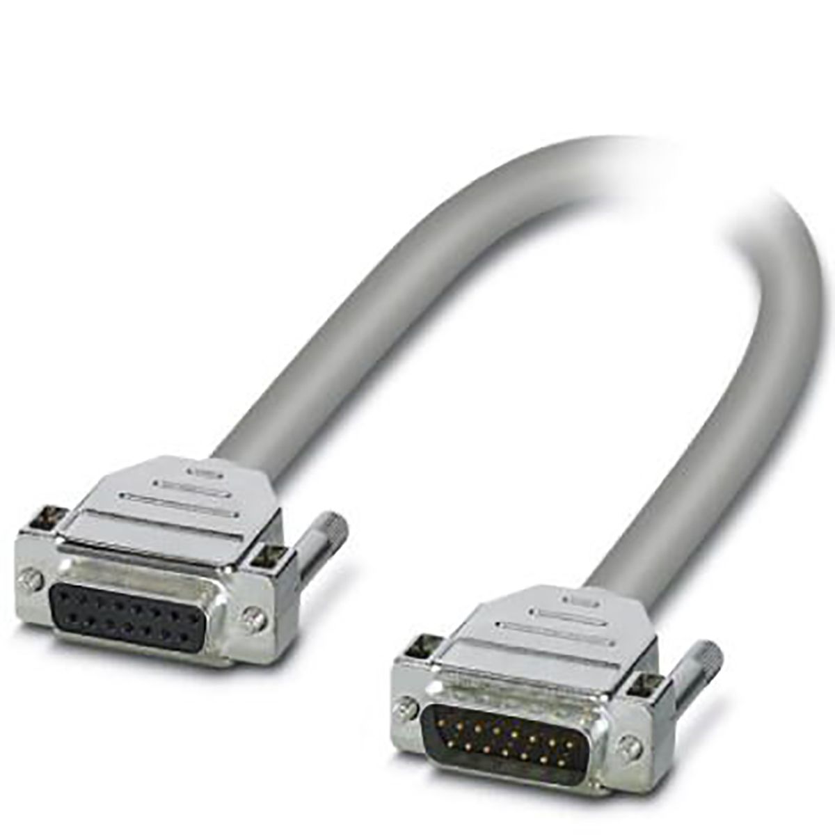 Phoenix Contact 1m 15 pin D-sub to 15 pin D-sub Serial Cable