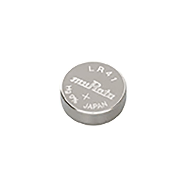 97384004 LR41/8MR1WW | Murata SR41 Coin Battery, 1.5V, 7.9mm Diameter | RS