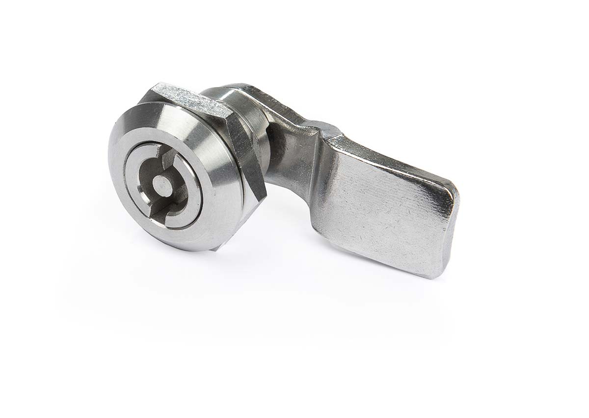 RS PRO Stainless Steel Cabinet Lock, 13mm Panel-to-Tongue