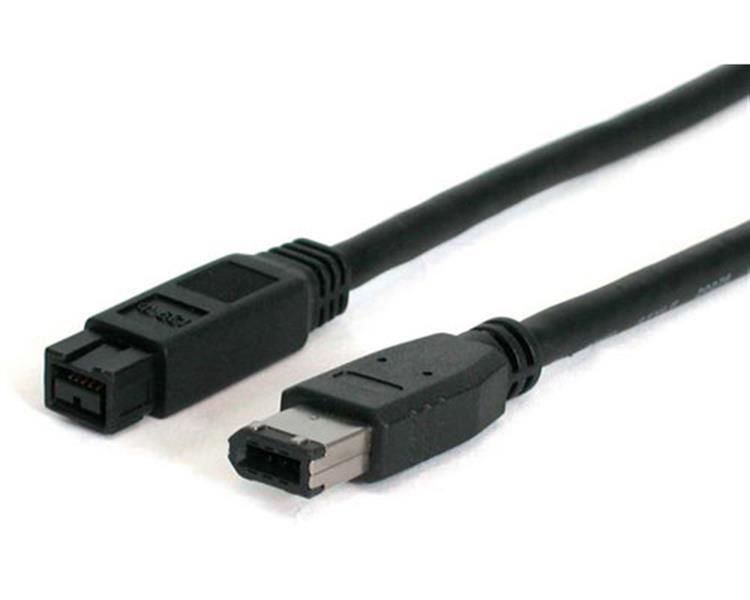 Cable Firewire StarTech.com 1394_96_6 1.8m Negro