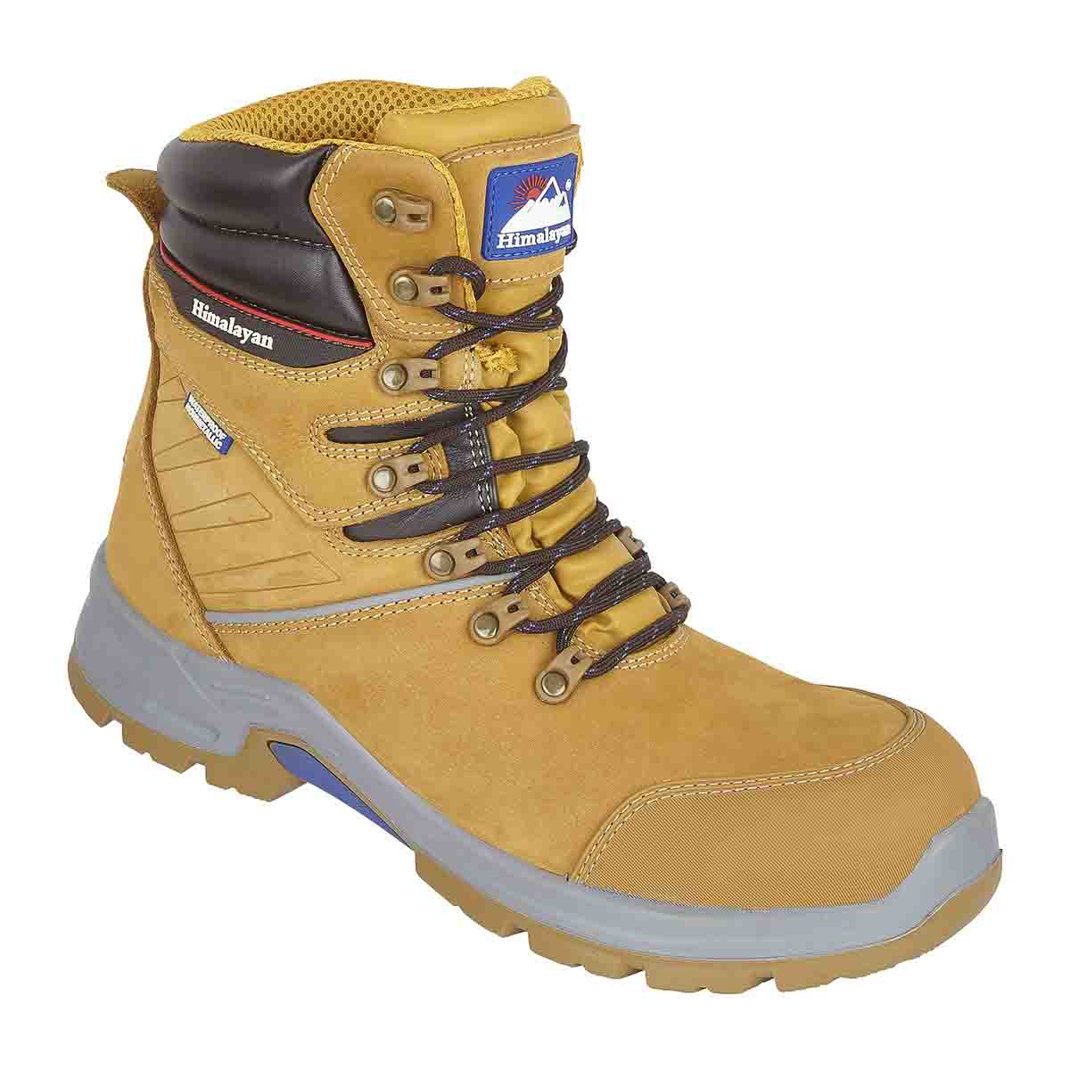 Himalayan 5211 Honey Non Metallic Toe Capped Ankle Safety Boots, UK 13, EU 48