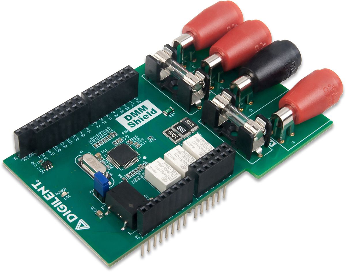 Digilent FPGA-Modul DMM-Abschirmung: 7-funktionale digitale Multimeter-Abschirmung Arduino kompatible Platinen
