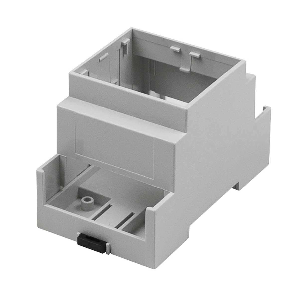 RS PRO Open Top Enclosure Type, 53.4 x 90 x 58mm, Polycarbonate DIN