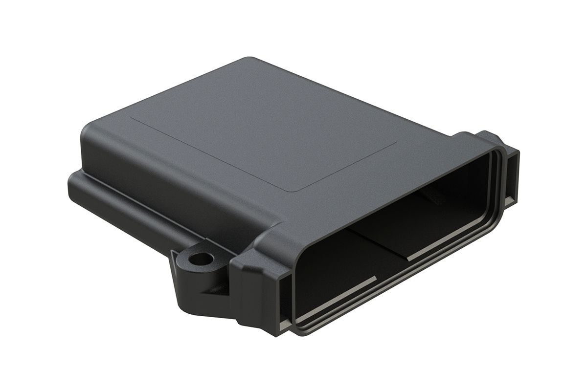 Amphenol AIPXE Thermoplastic PCB Mounting Enclosure, 82.55 x 101.6 x 19mm