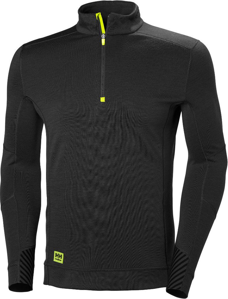 75109_990XL Helly Hansen Black Polypropylene Base Layer, XL RS