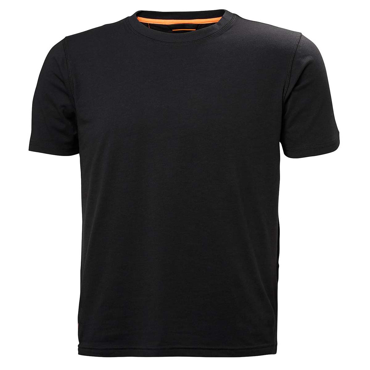 Helly Hansen Black Cotton Short Sleeve T-Shirt, UK- L, EUR- L