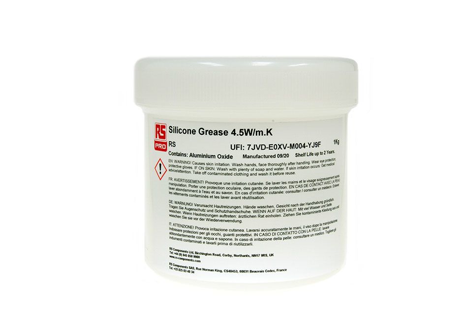 RS PRO Silicone Grease 1 kg Tin