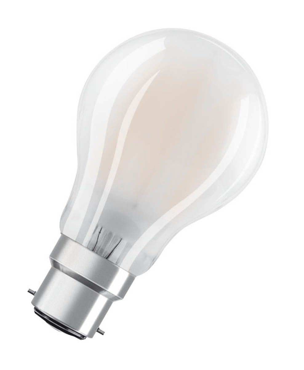 P RF CLAS A B22d GLS LED Bulb 4 W(40W), 2700K, Warm White, A60 shape
