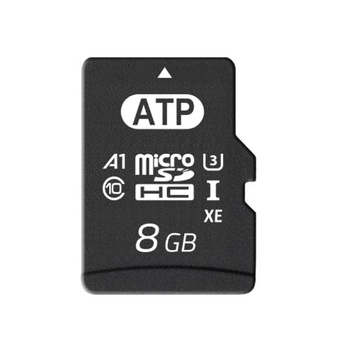 ATP 8 GB Industrial MicroSDHC Micro SD Card, Class 10, U3, UHS-I