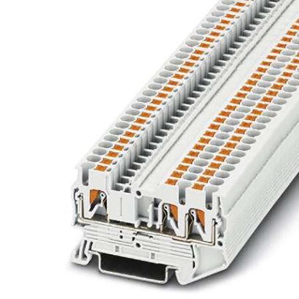 3209550 Phoenix Contact White PT 2.5TWIN WH Component Terminal Block, 4mm², ATEX, IECEx, 800
