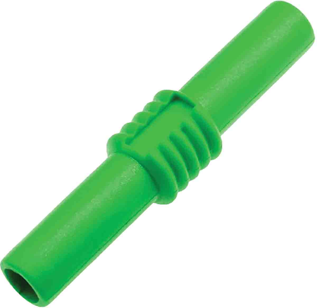 RS PRO Green, Female Banana Coupler With Brass contacts and Nickel Plated