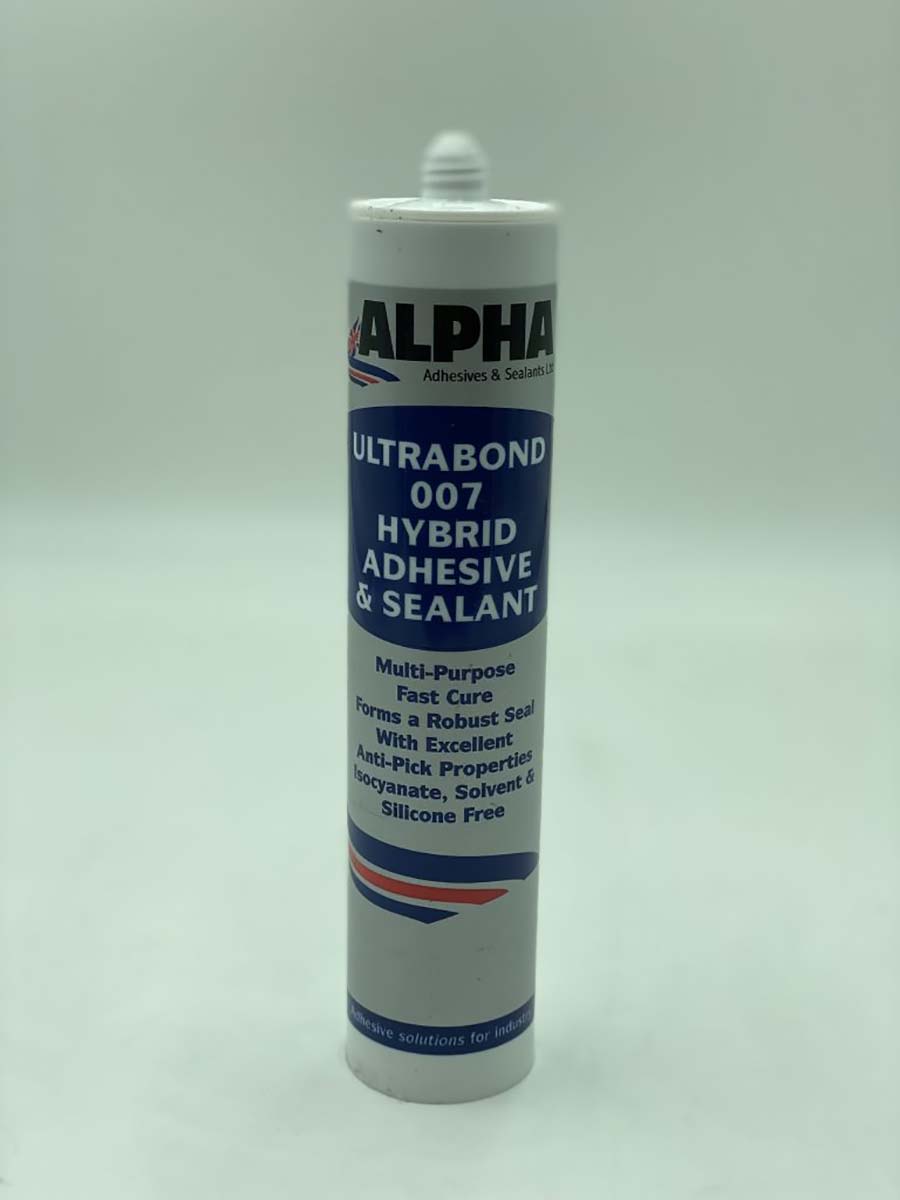 Alpha Adhesives & Sealants Ltd Ultrabond 007 Black Sealant Liquid 300 ml Cartridge