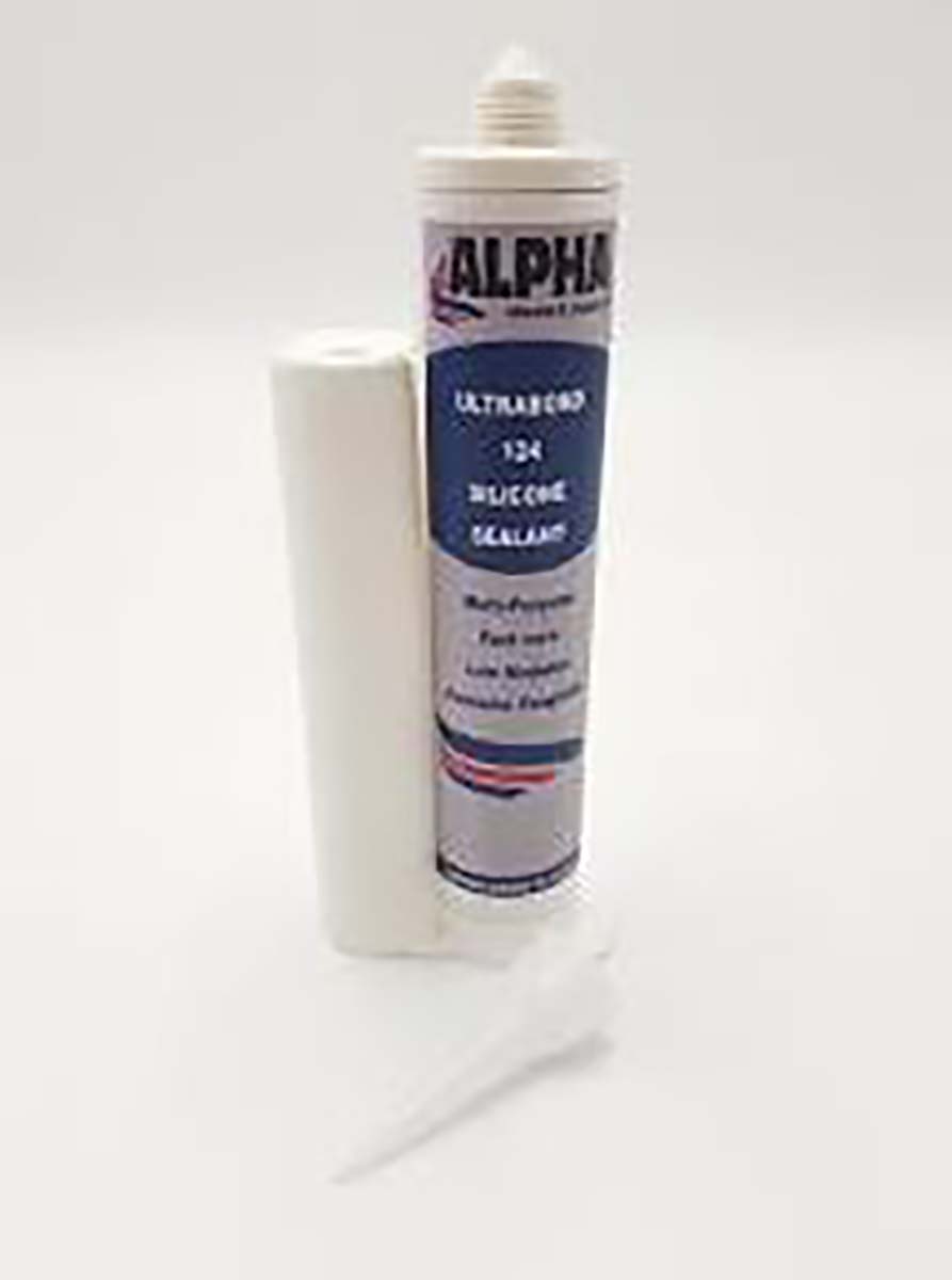 Alpha Adhesives & Sealants Ltd Alpha 124 Clear Sealant Liquid 75 ml Cartridge