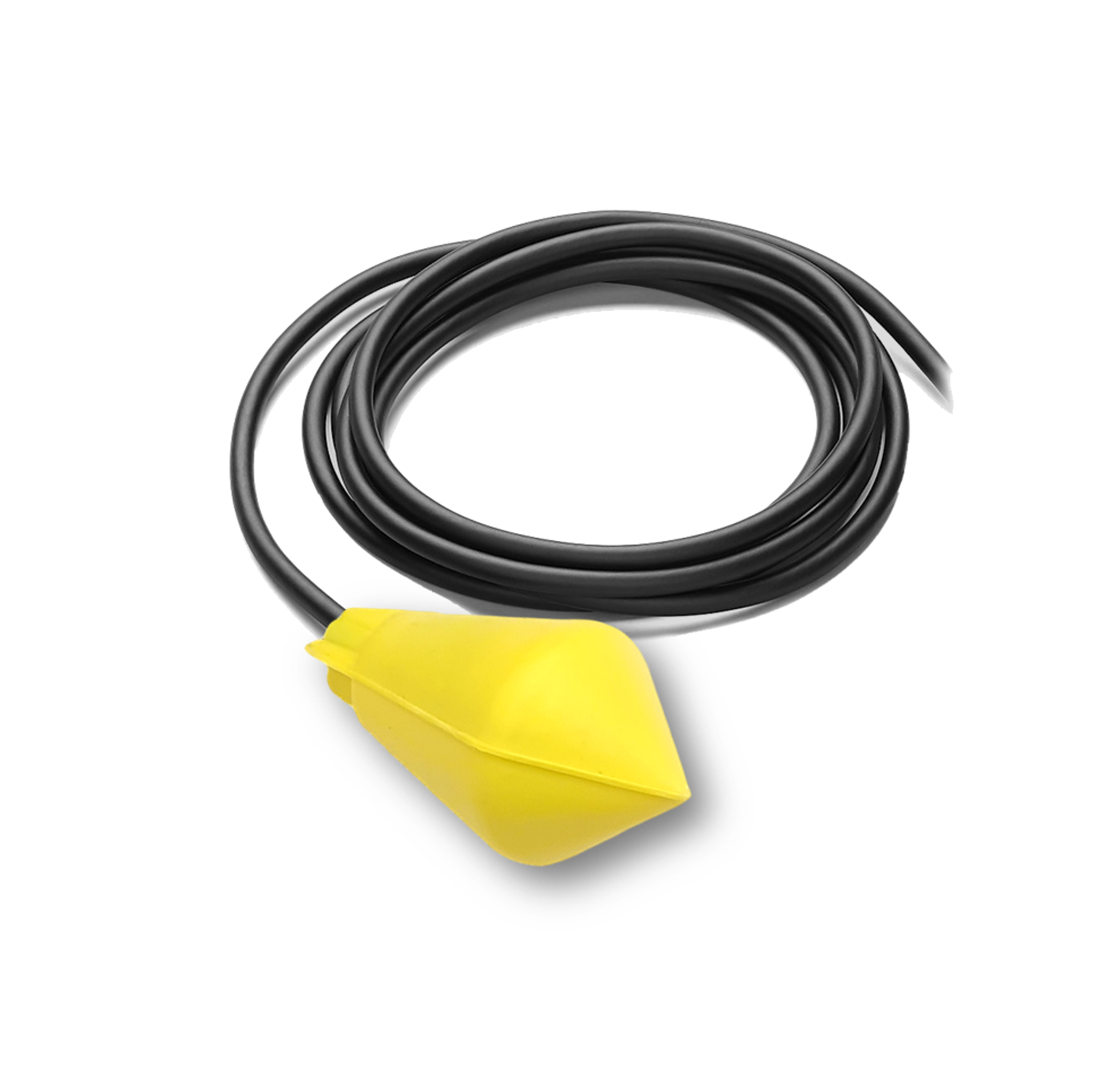 ATMI Cable Mount Copolymer Polypropylene Float Switch, Float, 5m Cable, SPDT, 400V ac Max, 250V dc Max