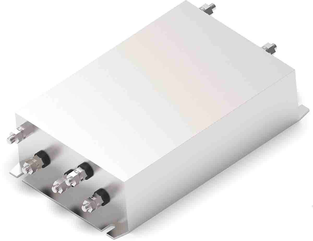 TE Connectivity, KEP 250A 520 V ac 50 → 60Hz, Chassis Mount Power Line Filter, Threaded Bolt 3 Phase